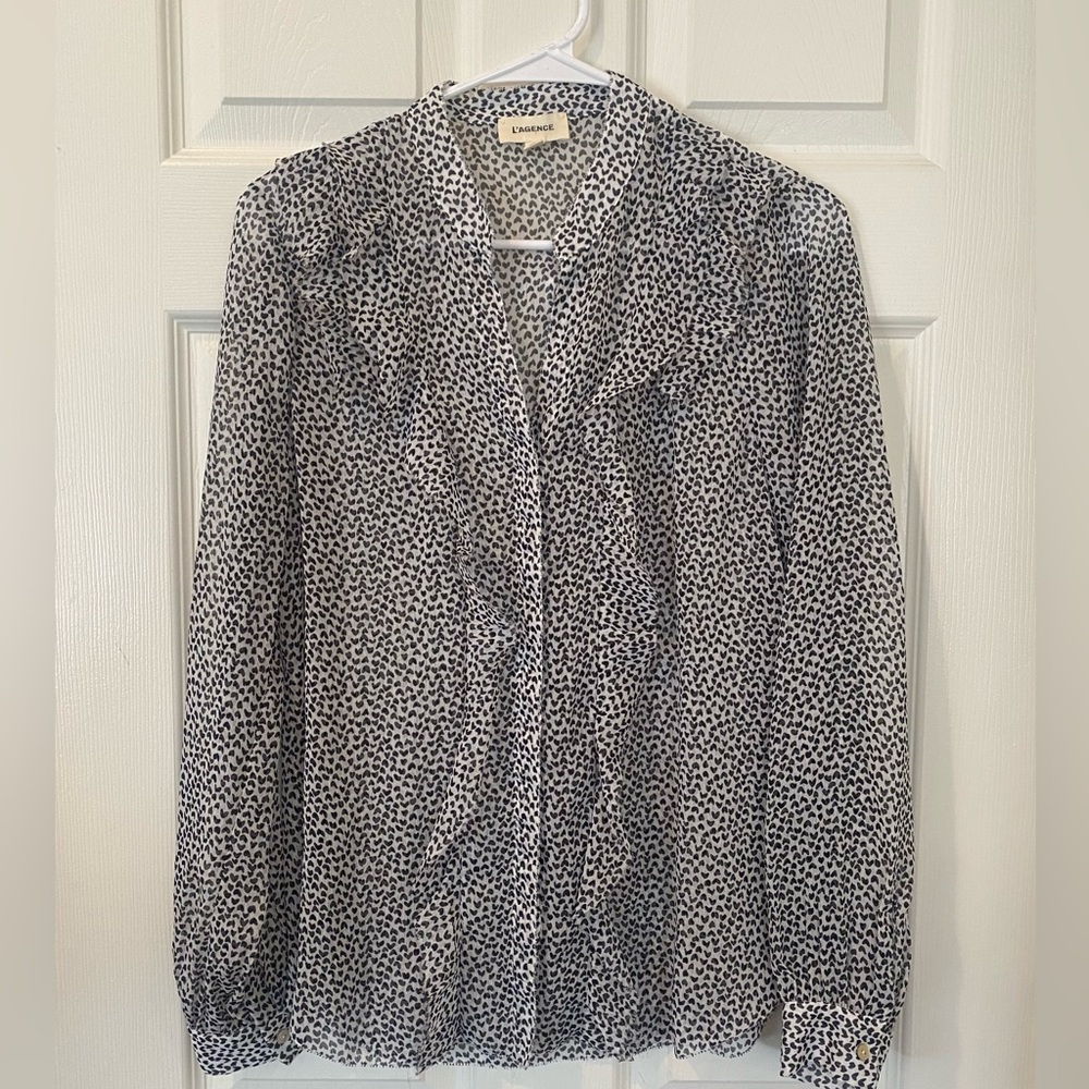 L’AGENCE NADINE HEART BLOUSE - Picture 9 of 16
